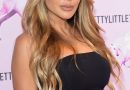 Larsa Pippen shows off 'wedding' vibes in strapless slit dress