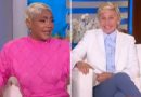 Tiffany Haddish reveals if she would take over Ellen DeGeneres' talk show as she shows off weight loss in pink dress