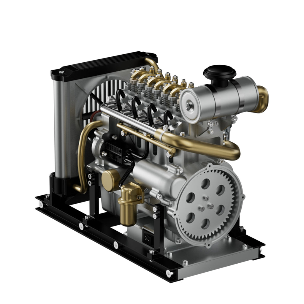 L4 Diesel Engine Model Kit that Works Build Your Own Diesel Engine