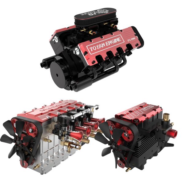 TOYAN Full Metal Nitro Engine Model Kit That Works Build Your Own