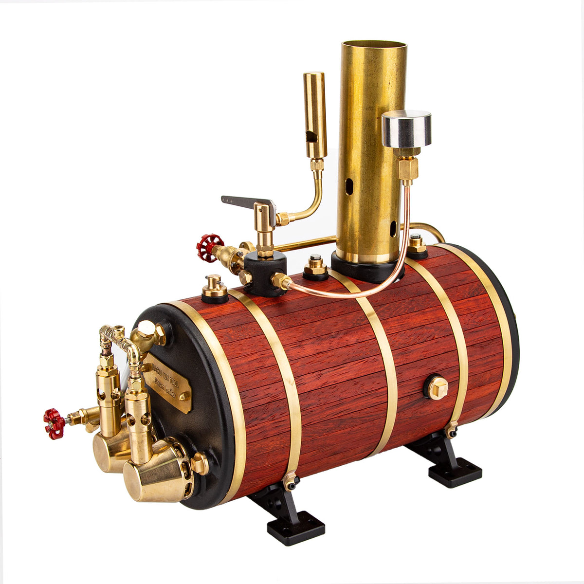 KACIO LS213S Vertical Steam Engine 2cylinder Reciprocating Steam Engine with Oil Cup Reverse